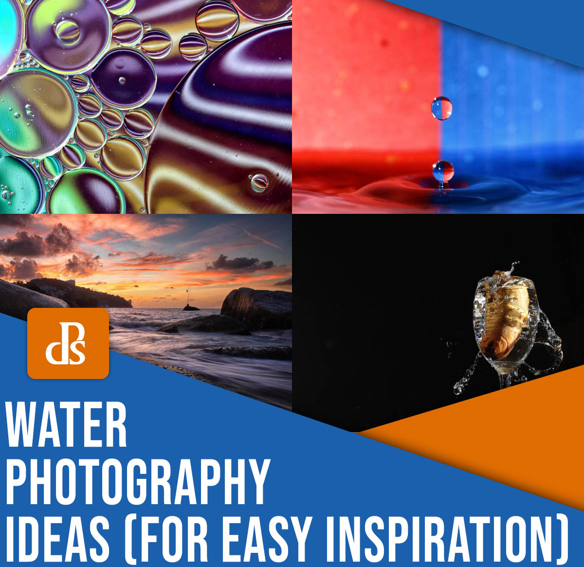 Water photography ideas for easy inspiration